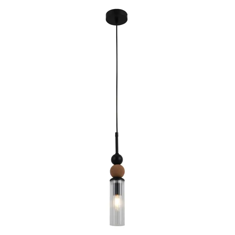 Minimalista fa golyós függőlámpa
